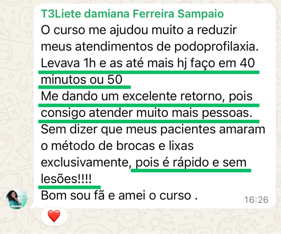 Depoimento de Liete Damiana Ferreira Sampaio
